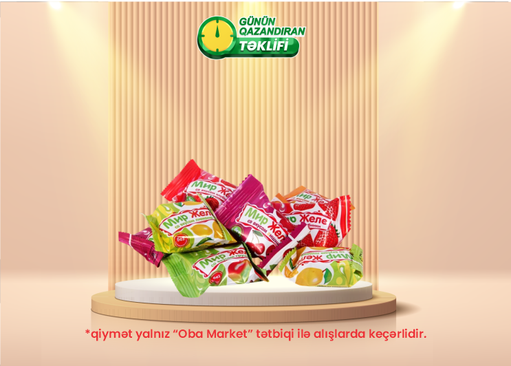 OBA Market’s discounted product of the week: Nevsky Mir jelly candy, kg