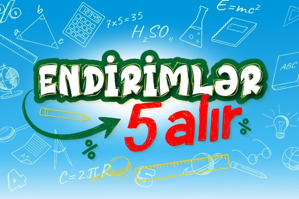 Endirimlər 5 alır